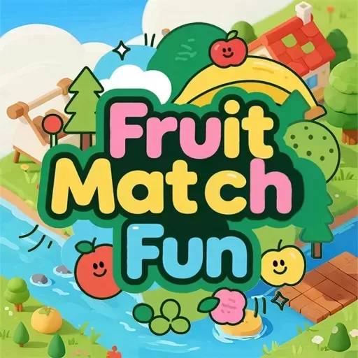 Game background of Diversión con combinaciones de frutas
