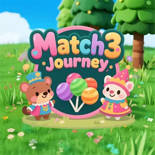 Game background of Match 3 Journey